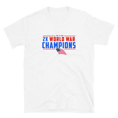 2X WORLD WAR CHAMPS TEE